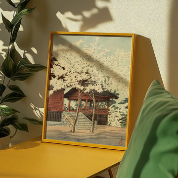 Salón Kiyomizu, Ueno — póster en una ambientación de ejemplo; marco no incluido