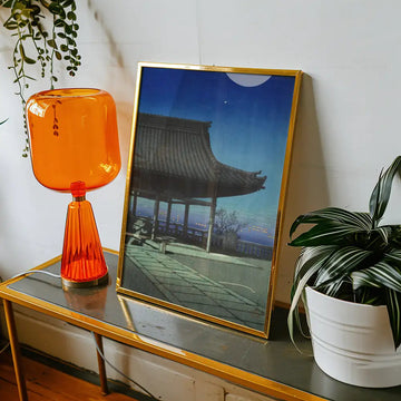 Kozu, Osaka — póster en una ambientación de ejemplo; marco no incluido