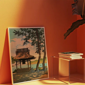 Templo Shogetsu, Ito, Izu — póster en una ambientación de ejemplo; marco no incluido