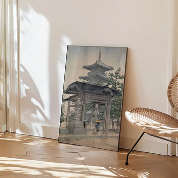 Templo Zentsuji en Sanuki — póster en una ambientación de ejemplo; marco no incluido
