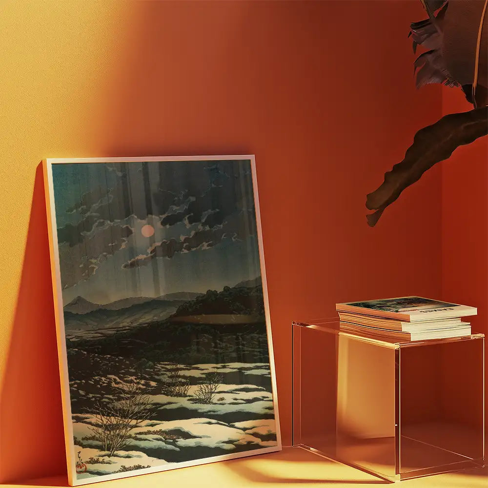 Paso de Montaña de Karikachi — póster en una ambientación de ejemplo; marco no incluido