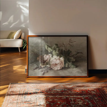 Rozen — poster in an example room arrangement; frame not included
