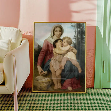 Sainte Famille — póster en una ambientación de ejemplo; marco no incluido