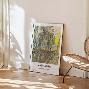 El jardín de St. Paul — póster en una ambientación de ejemplo; marco no incluido