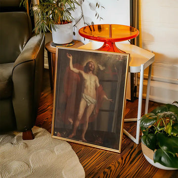 La Resurrección de Cristo — póster en una ambientación de ejemplo; marco no incluido