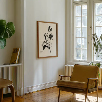 Bohemian Gaze — poster in an example room arrangement; frame not included