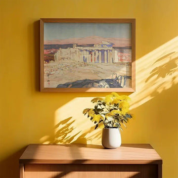 The Ruins of Acropolis in Athens — poster in an example room arrangement; frame not included
