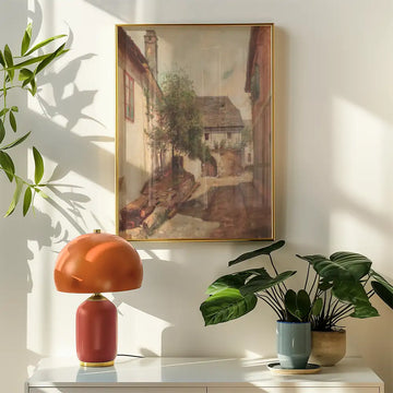 Alte Gasse Wachau — poster in an example room arrangement; frame not included
