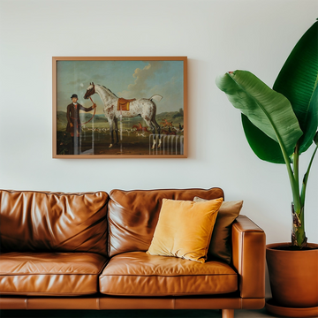 Scipio a Spotted Hunter — poster in an example room arrangement; frame not included