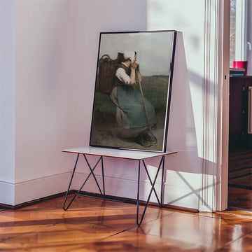 Campesina Francesa. Souvenir de Picardie — póster en una ambientación de ejemplo; marco no incluido