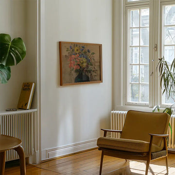 Wildflowers (I) — poster in an example room arrangement; frame not included