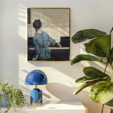 The Keynote — poster in an example room arrangement; frame not included
