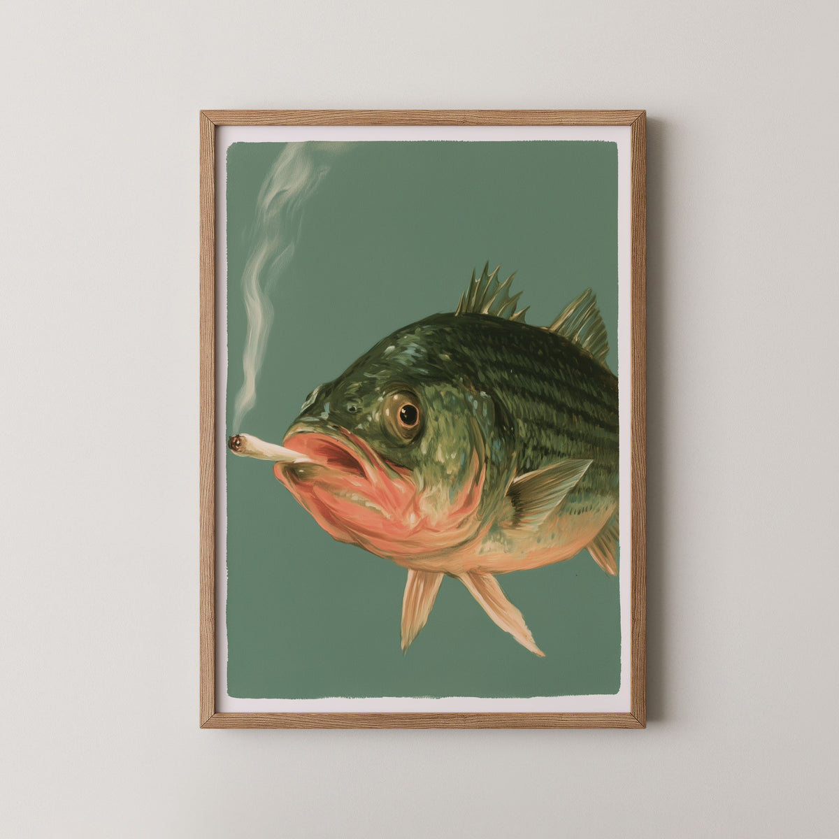 Sage Smoker - Art Print Mockup 1