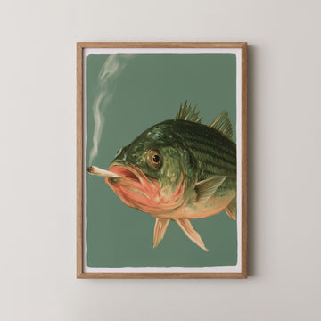 Sage Smoker - Art Print Mockup 1