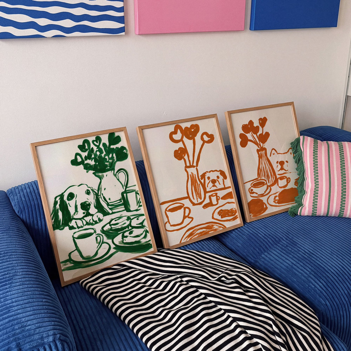 Peekaboo Pup - Art Print Mockup 6
