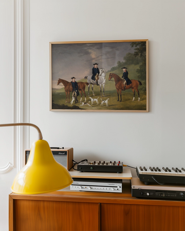John Corbet, Sir Robert Leighton and John Kynaston — poster in an example room arrangement; frame not included