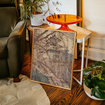 Burg Hirosaki – Poster in einem Beispiel-Arrangement; Rahmen nicht im Lieferumfang