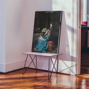 L'enfant endormi — póster en una ambientación de ejemplo; marco no incluido