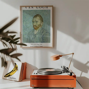 Autoportrait — affiche dans une mise en scène d’exemple ; cadre non inclus