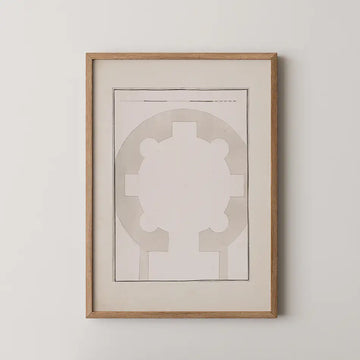 Pietro Paolo Coccetti architectural plan titled Unlabelled Plan of the Tempio della Speranza, a circular church floor plan with radiating chapels and a cruciform core.