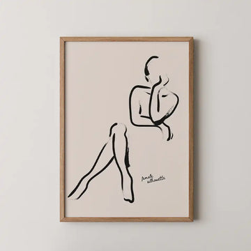 Pensive Form by Unknown Artist - Fine Art Print