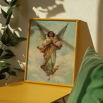 Ángel — póster en una ambientación de ejemplo; marco no incluido