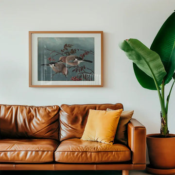 Jays — poster in an example room arrangement; frame not included