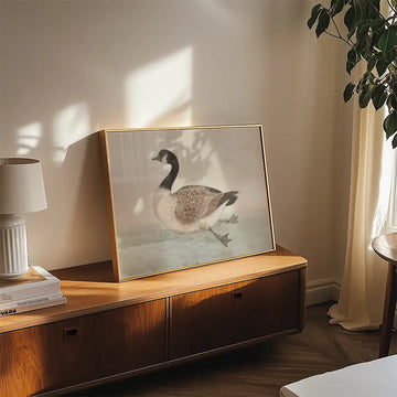 A Goose — poster in an example room arrangement; frame not included
