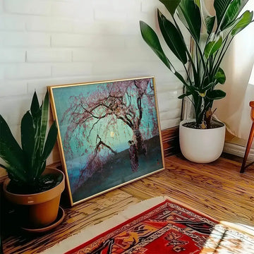 Kumoi Zakura — póster en una ambientación de ejemplo; marco no incluido
