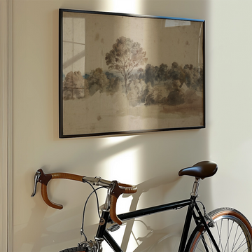 Paisaje (Anthony van Dyck) — póster en una ambientación de ejemplo; marco no incluido