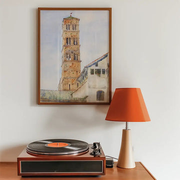 San Francisco Romano — póster en una ambientación de ejemplo; marco no incluido