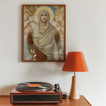 Ora Pro Nobis — póster en una ambientación de ejemplo; marco no incluido